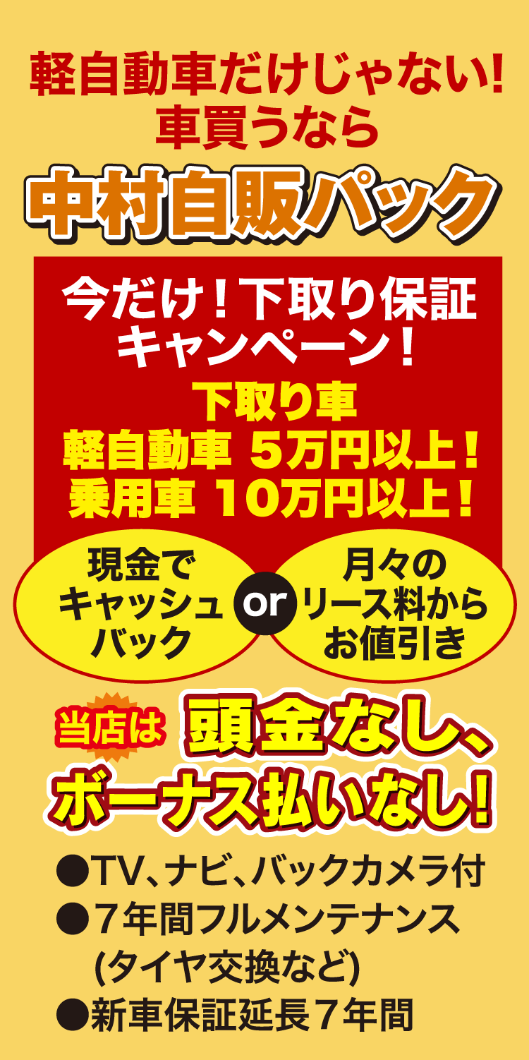 中村自販パック